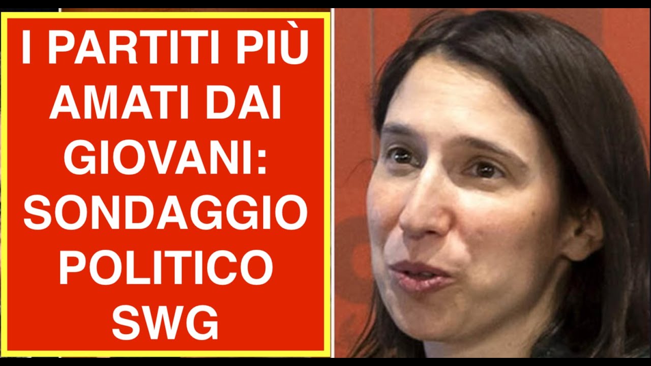 I PARTITI PIÙ AMATI DAI GIOVANI: SONDAGGIO POLITICO SWG