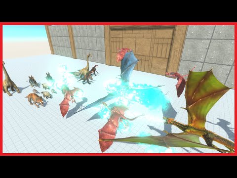 DRAGON & WYVERN VS 2x FACTIONS ($imiliar Price) - ANIMAL REVOLT BATTLE SIMULATOR
