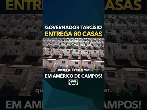 Entrega emocionante de casas em Américo de Campos!