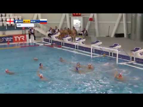 Georgia - Russia | LEN Men's U15 European Water Polo Championship 2019