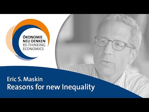 Eric S. Maskin: Reasons for New Inequality