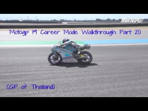 Motogp 19 Career Mode Walkthrough Part 20 (GP of Thailand)