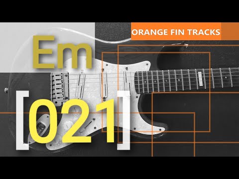 021 Funky Blues Guitar Backing Track in Em | 오렌지핀 트랙스