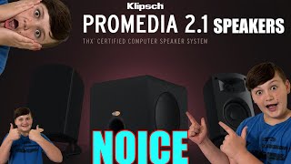 Klipsch Promedia 2.1 Computer Speakers | Unboxing | Test