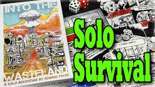Into the Wasteland - a solo post-apocalyptic card game