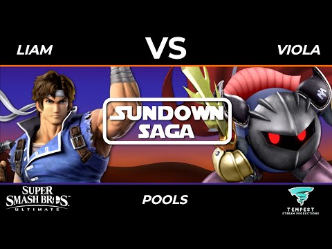 Liam (Richter) vs Viola (Meta Knight) - Ultimate Pools - Sundown Saga 2024