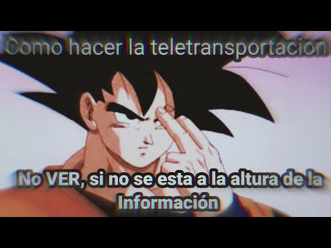 Como hacer La TELETRANSPORTACION|| Introducción 1|| qué se necesita para hacer la TELETRANSPORTACION