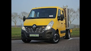 شاحنة مسطحة < 3.5طن Renault MASTER 2.3 DCI 145 DC DL KRAAN | صورة 4 - Autoline