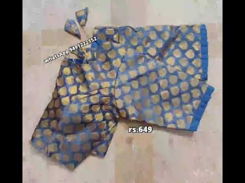 stitchedblouses || banarasi silk blouses