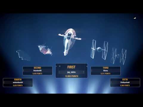 STAR WARS Battlefront 2: Slave 1 destroys Rebel Cruiser