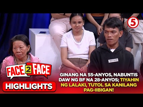 Ginang na 55-anyos, nabuntis ng BF na 28-anyos? | Face 2 Face