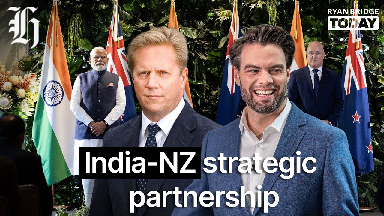 India-NZ strategic partnership: Trade Minister reveals what's in it for NZ | Ryan Bridge TODAY