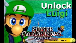 Super Smash Bros. Melee - How To Unlock "Luigi"