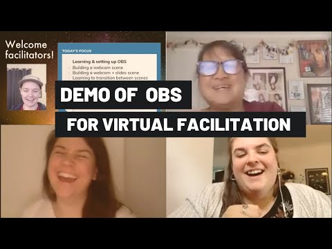 Demo of Using OBS Virtual Facilitating