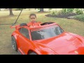 Abby In Fisher Price Power Wheels Porsche Mattel Hot Wheels