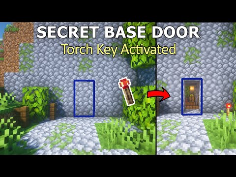 VowLa - Minecraft: EASY Secret Door (Survival | Bedrock? | Java)