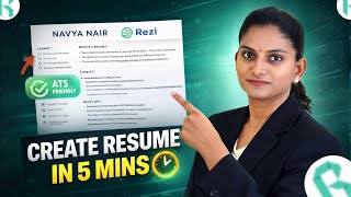 Download lagu ATS Friendly Resume in 5 Minutes (2025) | Fresher Resume Mistakes   Rezi AI Tutorial mp3