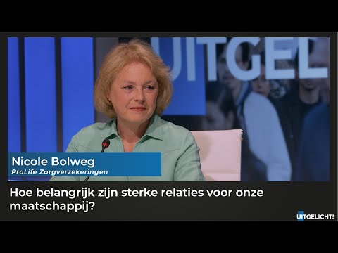 Uitgelicht! 18 mei 2022 - Nicole Bolweg (ProLife) over het belang van sterke en gezonde relaties