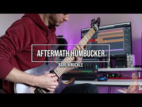 Bare Knuckle Aftermath Humbucker Set 2026 - Chrome Battleworn image 5