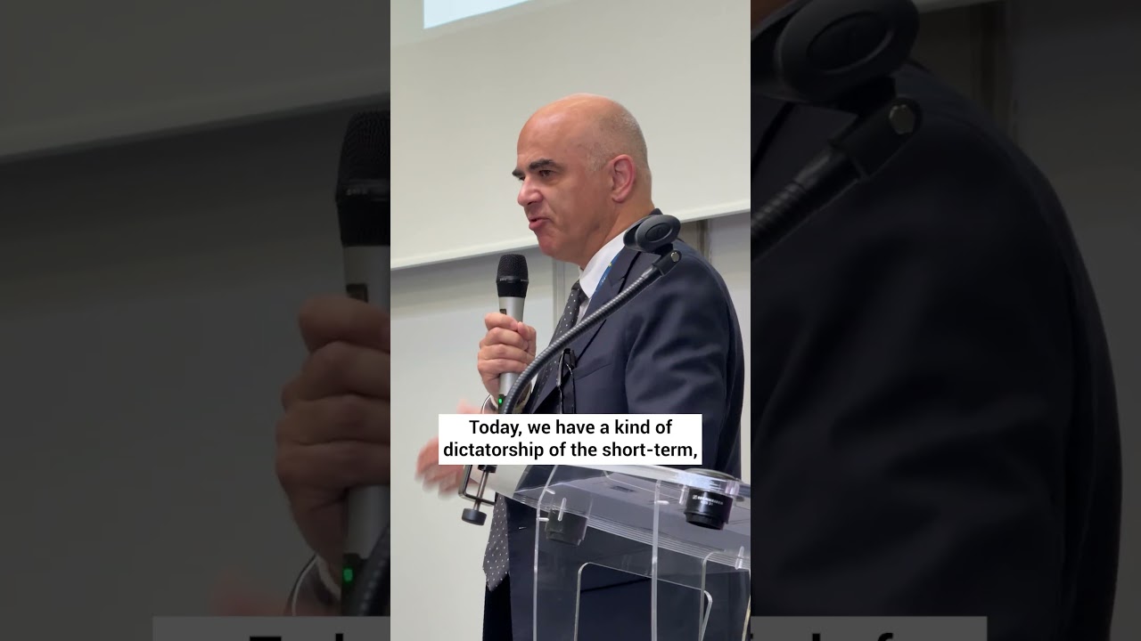 Secretary General Alain Berset at Youth Innovating Democracy 2026