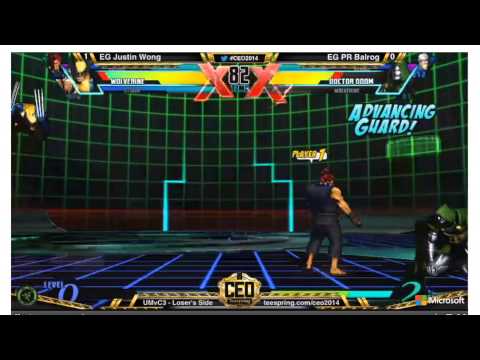 Eg Justin Wong Vs Eg Pr Balrog Ceo 2014 UMVC3