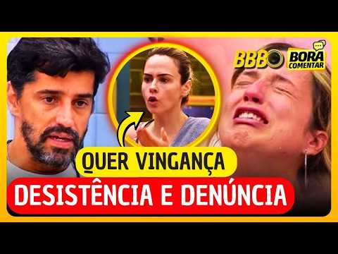 ⚠️FICOU SÉRIO! BBB 26 é DENUNCIADO! Cowboy TOMA DECISÃO sobre DESISTÊNCIA; Ana quer PAREDÃO com Babu