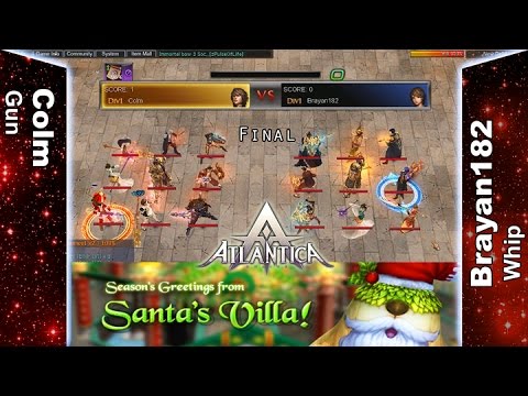 Sikyon Weekly 31/12/2016 PM: Final - Colm vs Brayan182 - Atlantica Online