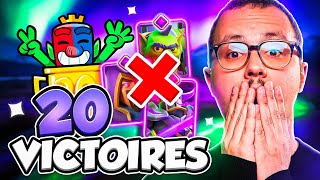 Ce joueur français a fait 20 victoires SANS aucune évolution ! - Deck Guide by Ouahleouff