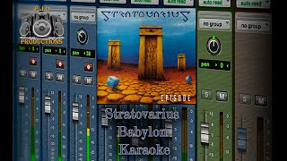 👳‍♂️ Stratovarius - 👳‍♂️ Babylon  🎤Karaoke 🎶Music