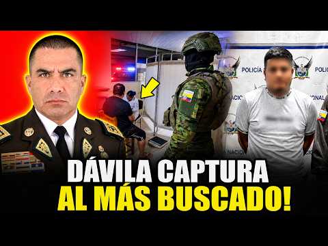 Dávila CAPTURA al Más Buscado de Los Ríos: 6 AÑOS PRÓFUGO por Triple Ataque en Babahoyo