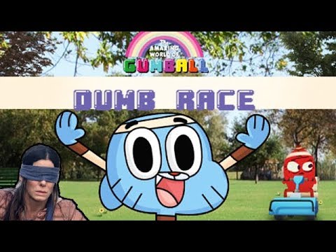THE AMAZING WORLD of GUMBALL - DUMB RACE [Cartoon Network Games] Video