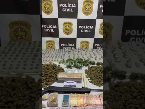 Polícia Civil prende homem por tráfico de drogas e apreende 5 kg de entorpecentes em Parnamirim
