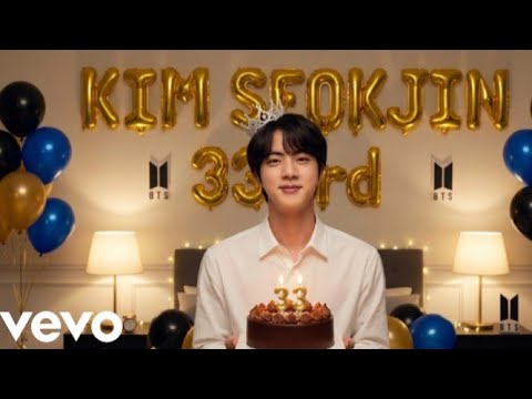 Happy birthday Kim Seokjin(BANGTAN)BTS Birthday Song To Jin(FMV)