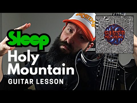 Matt Pike Sleep Guitar Lesson w/ TAB - Holy Mountain - C Standard Tuning