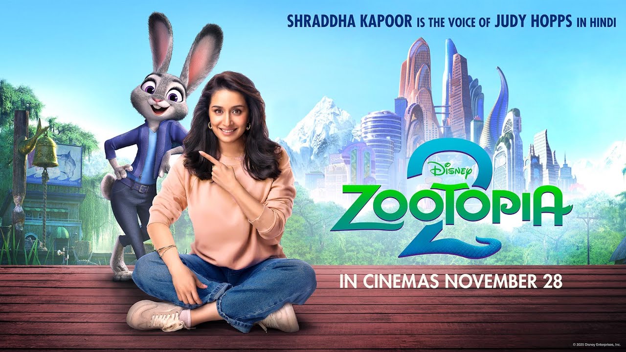 Shraddha Kapoor is the voice of Judy Hopps in Hindi | Zootopia 2 | In Cinemas November 28