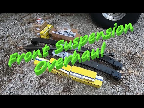 OBS / Bricknose Ford - Full Front Suspension & Steering Overhaul - 1990 F350 - Flatbed IDI