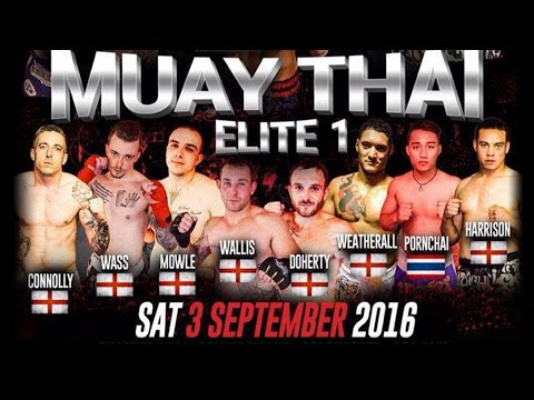 David O'Neill Vs Keiran Manwaring Muay Thai Elite 1