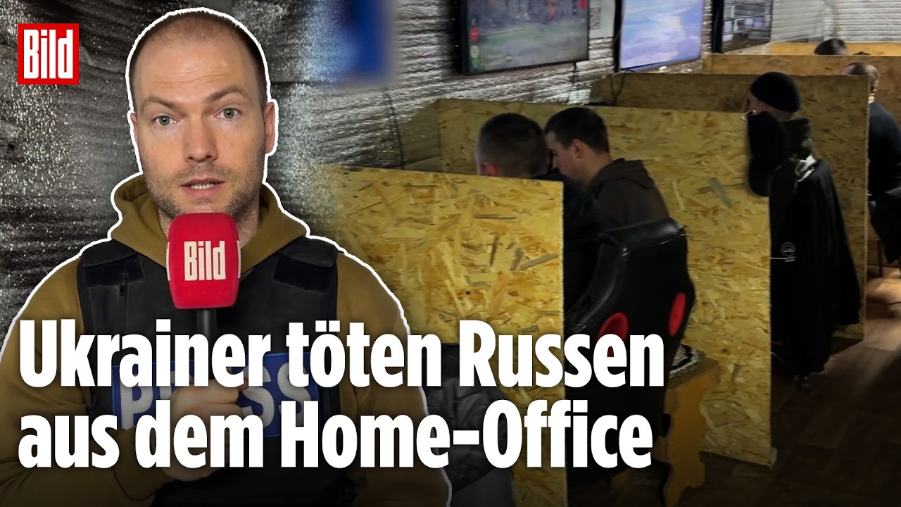 Revolution im Drohnen-Krieg um den Donbas | BILD-Lagezentrum VOR ORT