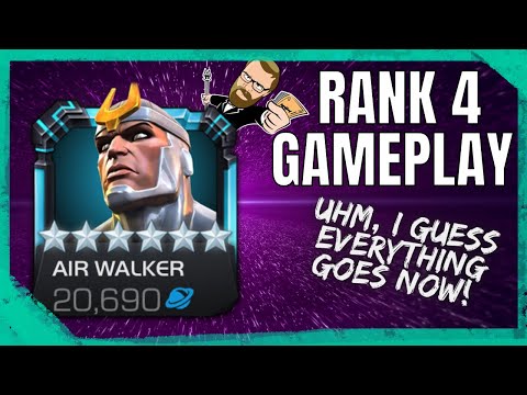 Illuminating Rank 4 Air Walker Gameplay Showcase! Courtesy To Ponchiki!