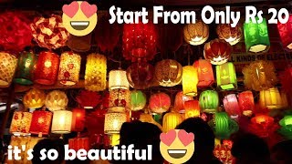 Bhagirath Palace Cheapest & Wholesale Market Of Diwali Light In Chandni Chowk | 