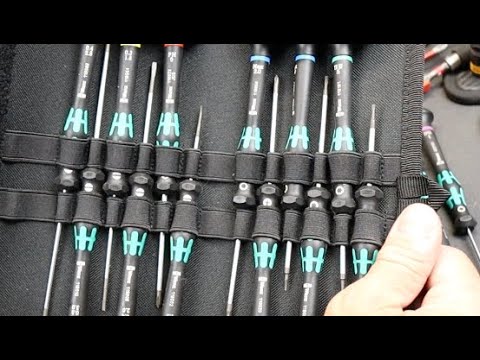 Wera 12 Piece Micro Screwdriver Set: Nice design. Great set. Solid case. Impressive price.