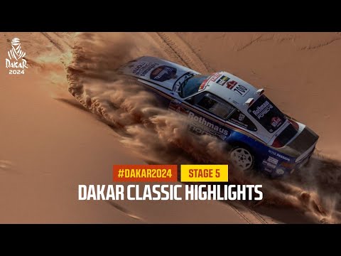 ダカールラリー2024 クラシックカークラス ステージ5ハイライト動画