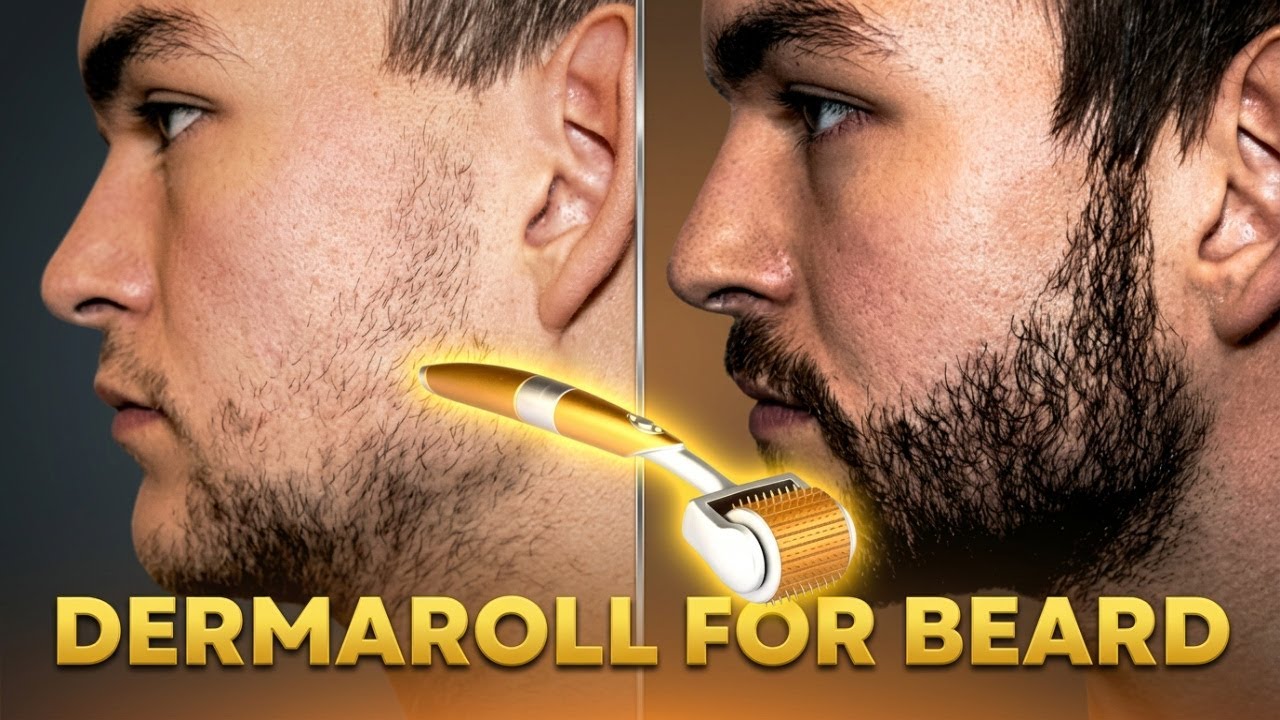 The Derma Roller Routine for Thickest Beard Results