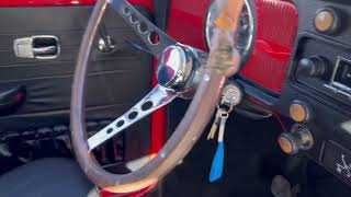1969 Volkswagen Beetle Convertible - Interior