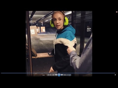 04-09-18 Kat Timpf at a Gun Shooting Range - Love Those 2nd Amendment Rights