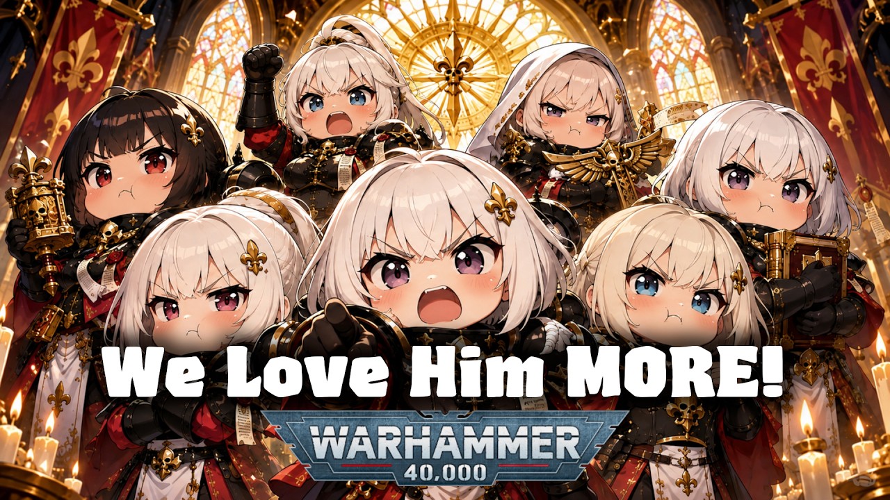 We Love Him MORE! - Tavern song inspired by Warhammer 40k Adepta Sororitas