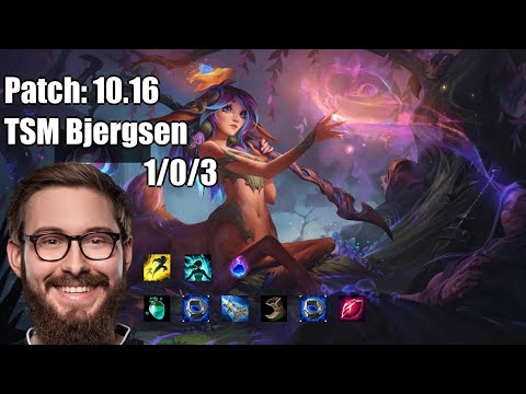 TSM Bjergsen MID Lillia vs Lissandra NA Ranked 10.16 1/0/3