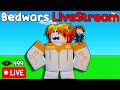 🔴LIVE ROBLOX BEDWARS PLAYING CUSTOMS WITH VIEWERS!🔴