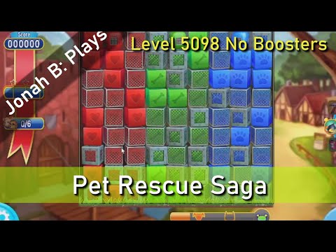 Pet Rescue Saga Level 5098 No Boosters