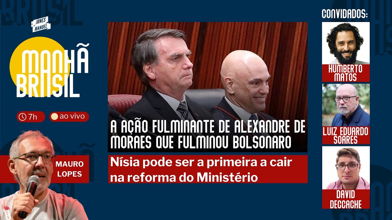 Alexandre de Moraes encurrala Bolsonaro | Ovos: 40% de alta e Lula só vai “conversar” | 21.2